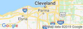Parma Heights map